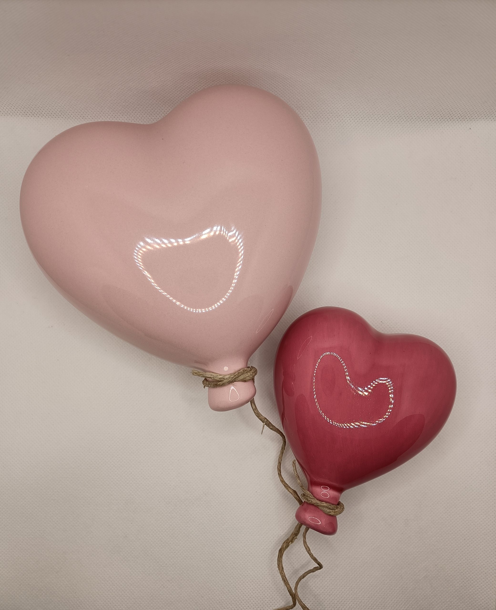 Cuore Palloncino — Artelier Matera ceramiche e dipinti artigianali Matera