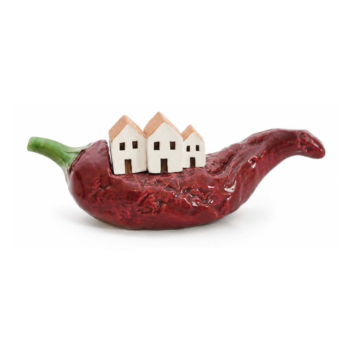 Peperone Crusco con Casette in Ceramica - immagine 2